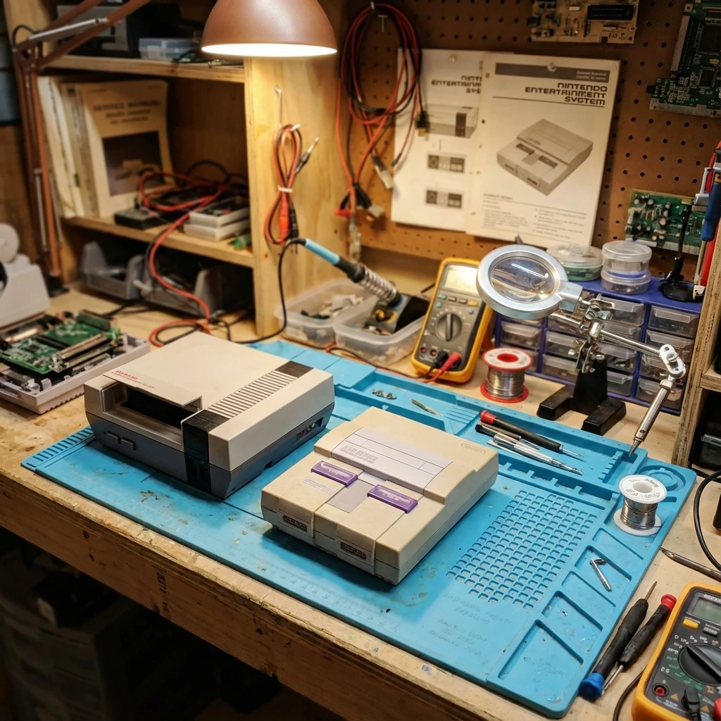 Mises à niveau et rénovations de consoles rétro