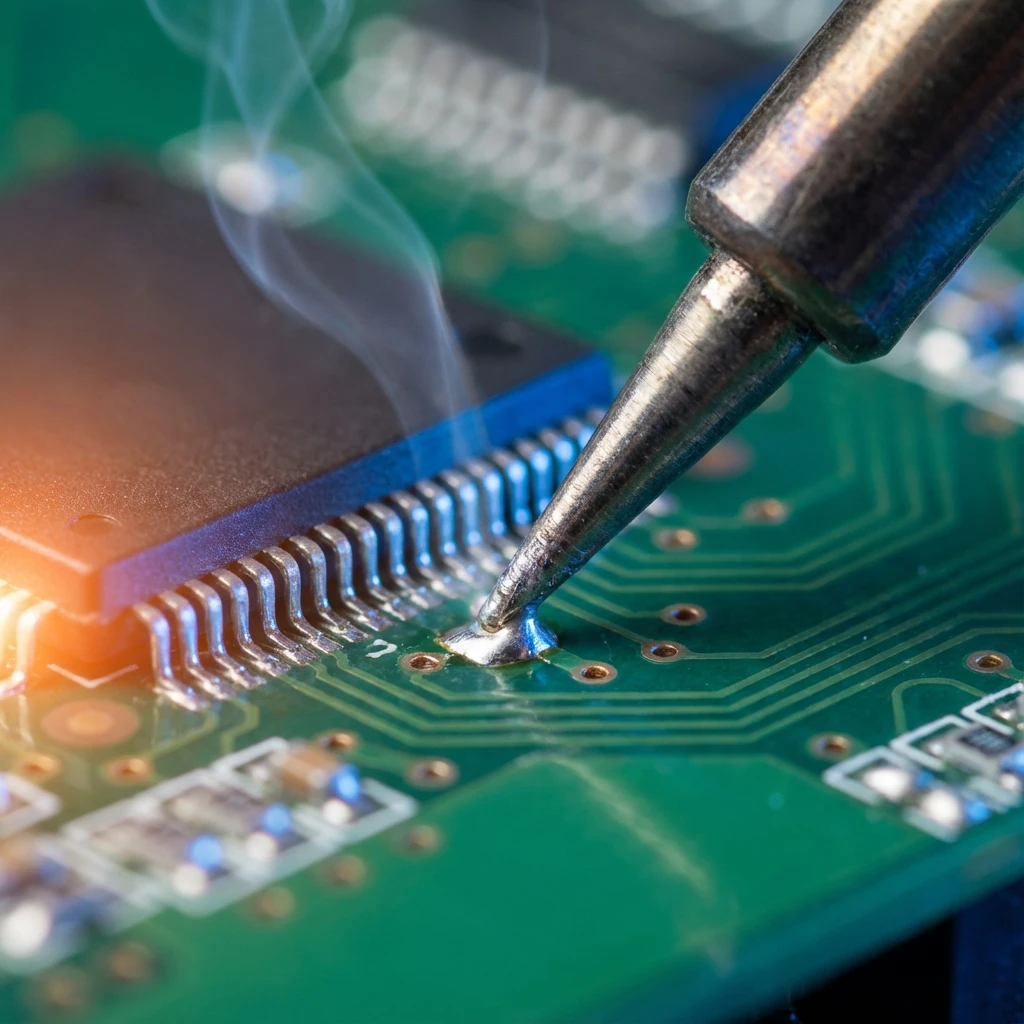 Microsoldering