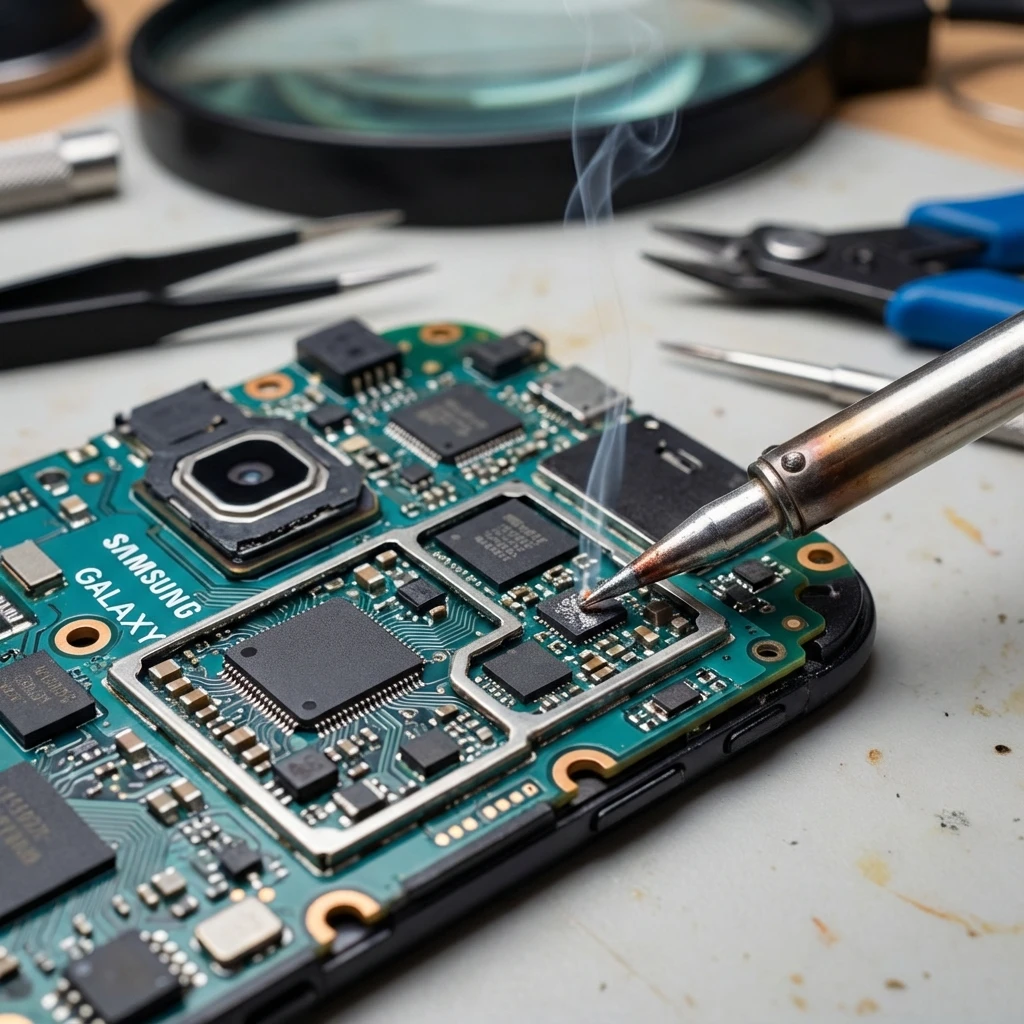 Sửa chữa bo mạch logic Samsung